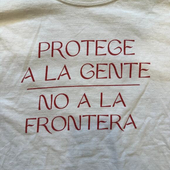 Chroma x AWAKE NY Protect People Not Borders Tee Size Small - Picture 2 of 6